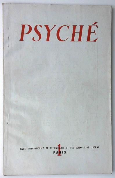 null PSYCHE Revue internationale de psychanalyse et des sciences de l'homme. 21 volumes...