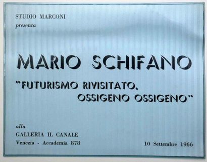 null STUDIO MARCONI Bolletino, notizario, catalogo dello Studio Marconi, Milan. 16...