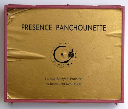 null PRESENCE PANCHOUNETTE Présence Panchounette 16 mars - 30 avril 1988. Catalogue...