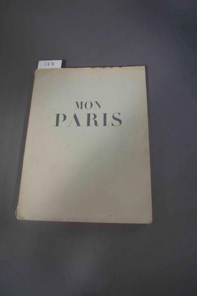 HUXLEY (Aldous) / ROTH (Sanford H.) Mon Paris. 1 vol. in-4 br. Paris Le Chêne 19...
