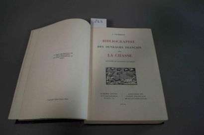 THIEBAUD / MOUCHON Bibliographie des ouvrages français sur la chasse. 1 vol. Relié...