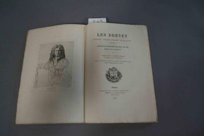 FIRMIN-DIDOT Les Drevet. Catalogue raisonné de leur oeuvre. 1 vol. in-8 br. Paris...