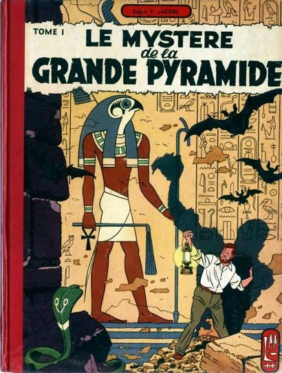 JACOBS Blake et Mortimer Le mystère de la grande pyramide tome 1 Edition originale...