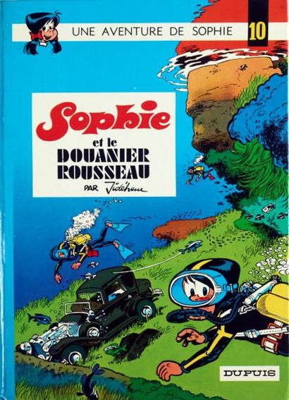JIDEHEM Sophie Tome 10 Le douanier Rousseau en édition originale Bel état, petite...