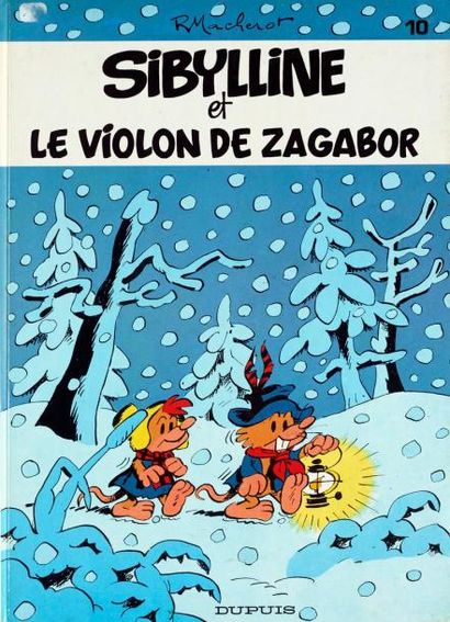 MACHEROT Sibylline Tome 10 Le violon de Zagabor en édition originale Volume rare,...