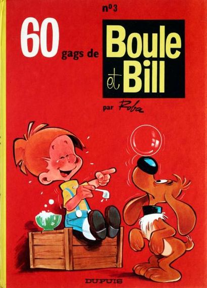 ROBA Boule et Bill Edition originale du tome 3 Bel exemplaire (extrémités du dos...