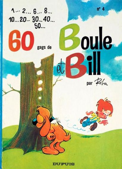 ROBA Boule et Bill Tome 4 en édition originale Très bel état