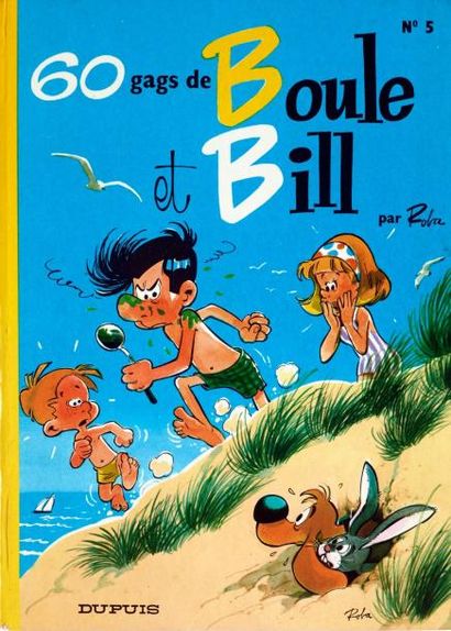 ROBA Boule et Bill Tome 5 en édition originale Bel état