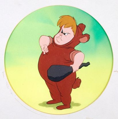 null DISNEY Peter Pan Studio Disney 1952 Cellulo original d'un des enfants perdu,...