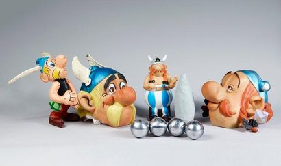 UDERZO Astérix Figurine gonflable éditée en 1975 marquée Dargaud 42 cm