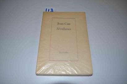 null CAU (Jean) 

Sévillanes. 1 vol. in-4 br. Paris Julliard 1987 (E.O.) Tiré à 25...