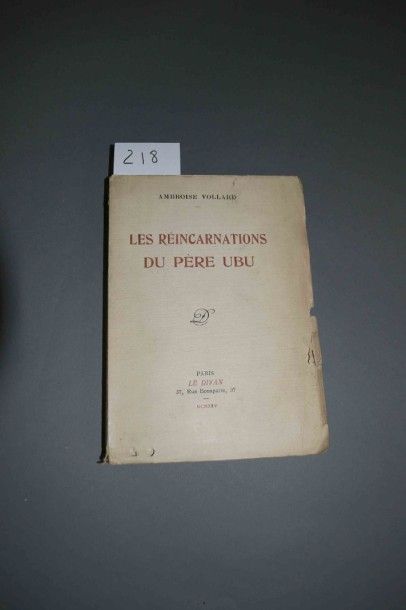 null VOLLARD (Ambroise)

Les réincarnations du Père Ubu. 1 vol. in-8 br. Paris Le

Divan...