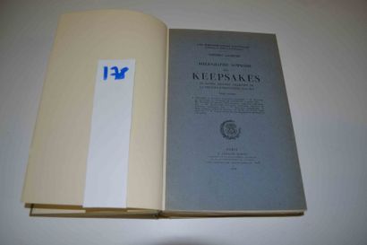 null LACHEVRE (Frédéric) 

Bibliographie sommaire des Keepsakes et autres recueils...
