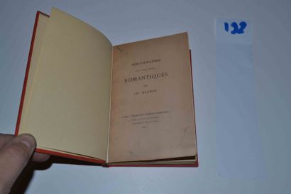 null NAUROY (Ch.) 

Bibliographie des plaquettes romantiques. 1 vol. in-16 relié...