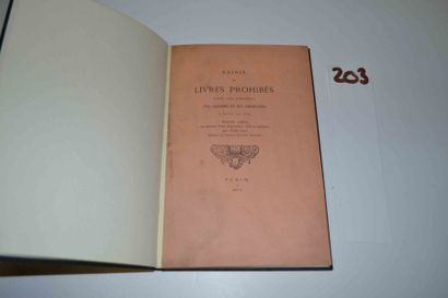 null [ANONYME] Saisie de livres prohibés faite aux couvents des Jacobins et des Cordeliers...