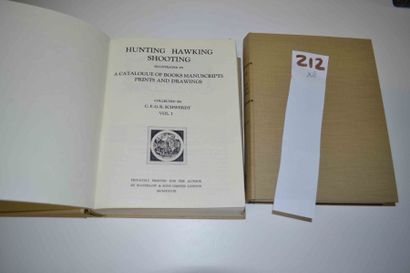 null SCHWERDT 

Hunting, Hawking, Shooting. 4 t. en 2 vol. pt in-4 relié toile. Réimpression...