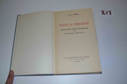 null TOINET (Paul) 

Paul et Virginie. Répertoire bibliographique et iconographique....