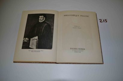 null VENTURI 

Bibliothèque Pillone. 1 vol. in-4 relié papier peigné. Paris Bérès...