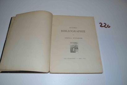 null BOULANGER (Général) 

Icono Bibliographie de ses chansons 1886-1890. 1 vol....