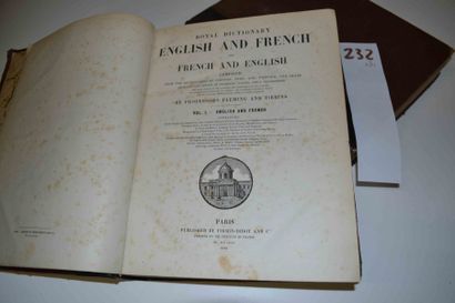 null FLEMING & TIBBINS 

Royal dictionary English and French and French and English....