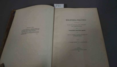 null WESTWOOD (T.)

& SATCHELL (T.)

Bibliotheca Piscatoria. 1 vol. in-4 relié veau

porphyre....