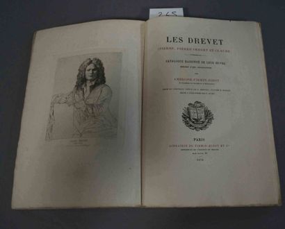 null FIRMIN-DIDOT

 Les Drevet. Catalogue raisonné de leur œuvre. 1 vol. in-8 br....