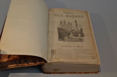 null [Bagnes]

Lot de deux ouvrages :

- Histoire des bagnes.

S.l.n.d., in-4°, 461...