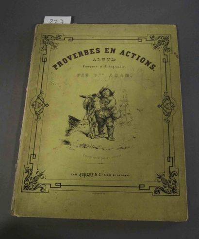 null ADAM (Victor)

Proverbes en actions, album composé et lithographié. 1 vol. in-folio

cart....