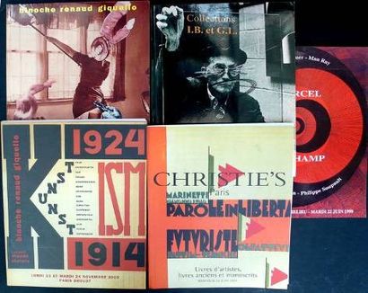 null Quinze catalogues de ventes divers 2000 - 2009, autour de Dada - Surréalisme...