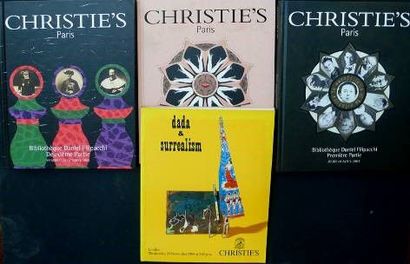 null Quatre catalogues de vente Christie's Catalogue de la vente Dada & Surrealism,...