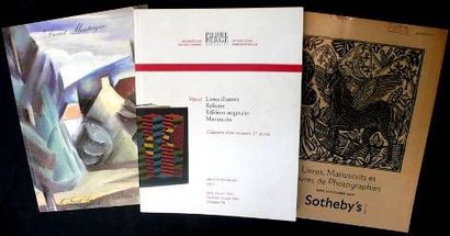 null Divers catalogues de ventes Arts et Bibliophilie 1998 - Catalogue de vente Tableaux...
