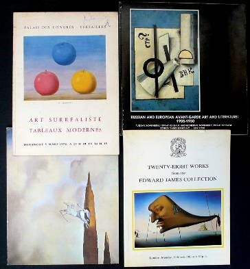 null Quatre catalogues de vente anciens, Surréalisme et Avant-Garde 1972 - Catalogue...