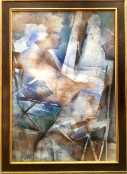 Robert WOGENSKY Robert Wogensky

"Le rêve"

Tableau huile sur toile signé

Dimensions...