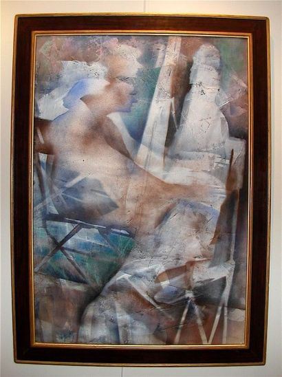 Robert WOGENSKY Robert Wogensky

"Le rêve"

Tableau huile sur toile signé

Dimensions...