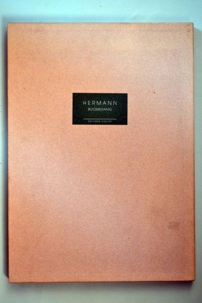 HERMANN Jeremiah Tirage de tête de l'album Boomerang édité par Collot numéroté et...