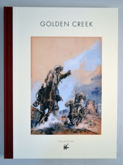 JIJE Jerry Spring Tirage de tête de l'album Golden Creek, édité par le musée Jijé,...