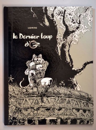LIDWINE Tirage de tête de l'album Le dernier Loup d'Oz, édité par Delcourt, numéroté...