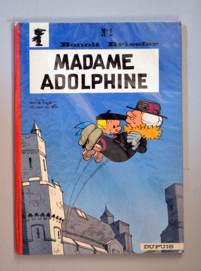 PEYO Benoit Brisefer Madame Adolphine en édition de 1966 Très bel état