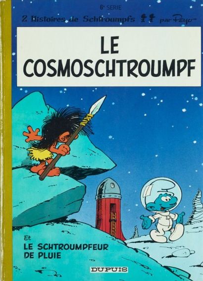 PEYO Le cosmoschtroumpf Edition originale Bel état