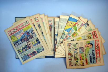 null RISQUE TOUT Les 50 numéros avec suppléments, du 1 du 24 novembre 1955 au 50...