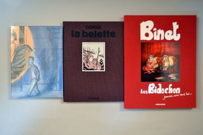 null TIRAGE DE TETE 3 volumes, Comes La belette numéroté et signé à 1000 exemplaires,...