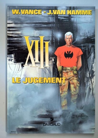 VANCE XIII Tirage de tête de l'album Le Jugement, édité par Dargaud, numéroté et...
