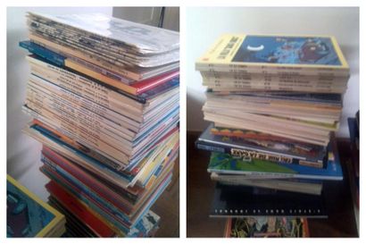null BD Fort lot de bandes dessinées, éditions originales et rééditions (ric hochet,...