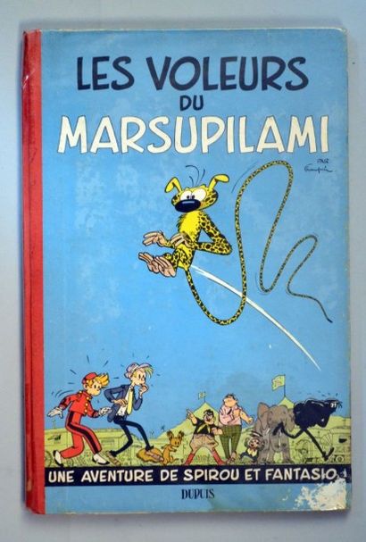 FRANQUIN Spirou et Fantasio Les voleurs de marsupilami en édition originale (scotch...