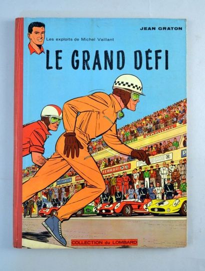 GRATON Michel Vaillant L'album Le Grand défi en réédition (dernier titre le grand...