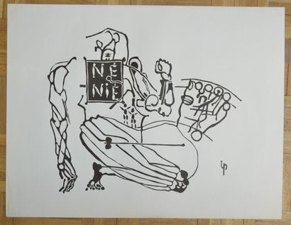 null Ipoustegy

"Né nié"

Affiche de Mai 68

44,5x57 cm
