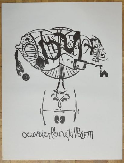 null Ipoustegy

"Ouvrier pleure ta maison"

Affiche de Mai 68

57x44,5 cm