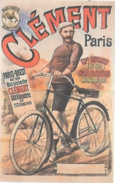 1891. Affiche. Clement, Paris. Jiel-Laval,...