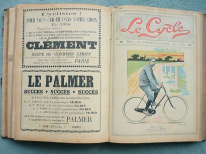 1893-94. «Le Cycle». Reliure (petit manque...