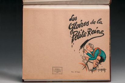 null 1924. Album de 29 dessins originaux GF (27,7 x 23 cm) dans une superbe reliure...